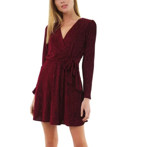 Greylin x Revolve Mini Wrap Dress - Picture 1 of 5